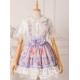 Strawberry Witch Blueberry Skirt with Shoulder Straps